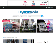 Tablet Screenshot of paymentmedia.com